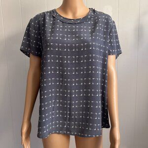 Premise Studio Silk Short Sleeve Blouse NWT Sz XL